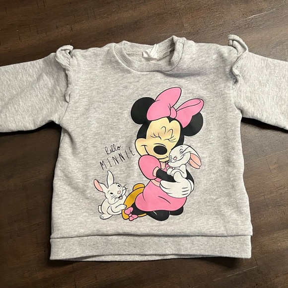 H&M Disney Sweatshirt Minnie Mouse 18 months - Picture 1 of 6